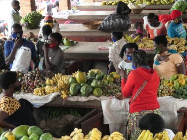 Market day in town